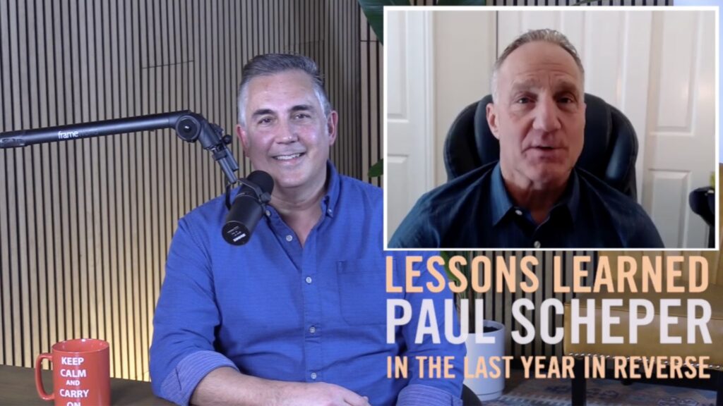 Paul Scheper: Lessons Learned in Reverse